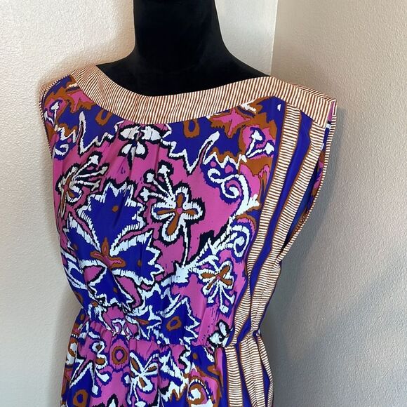 Loft floral satin mini dress - Picture 3 of 8